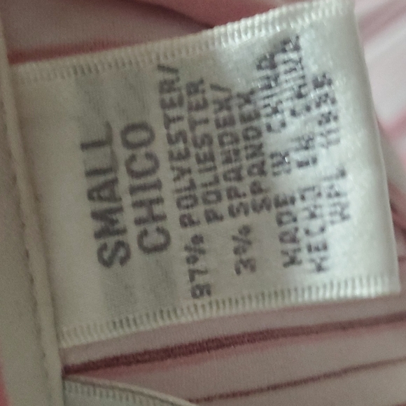 Worthington Stretch easy care Small size with stripe buttons down blouse - Picture 14 of 15